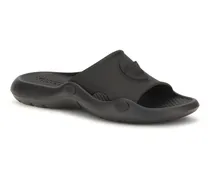 Men's Nettuno Rubber Slide Black Sandal