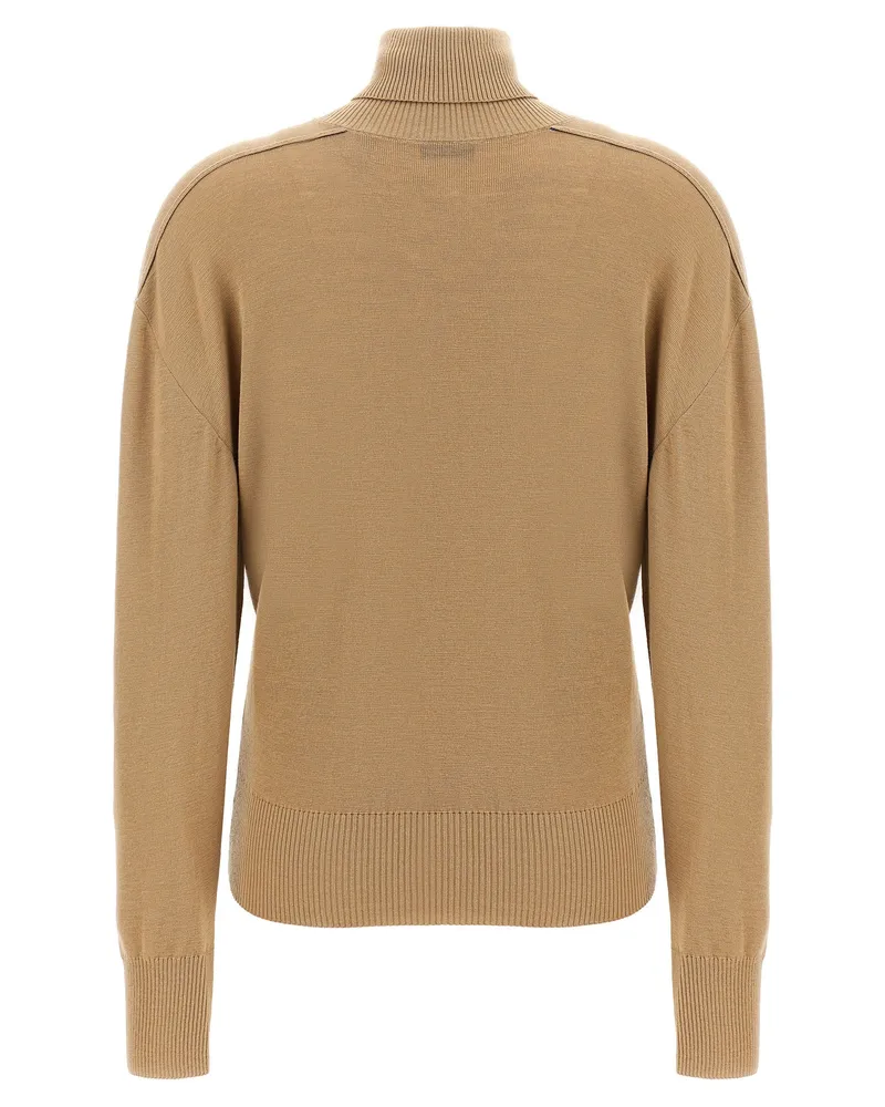 Burberry Women Beige Wool Cardigan Clothing Beige