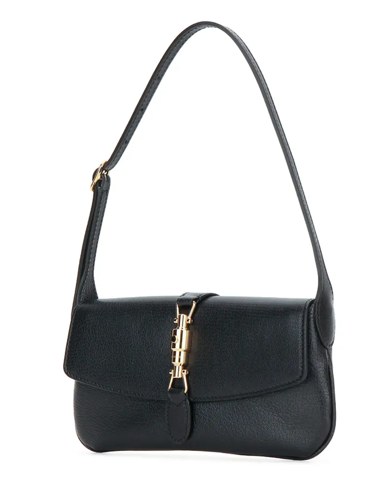 Gucci Women's W.mini Bag Black Domestic Goat Borse A Tracolla Black