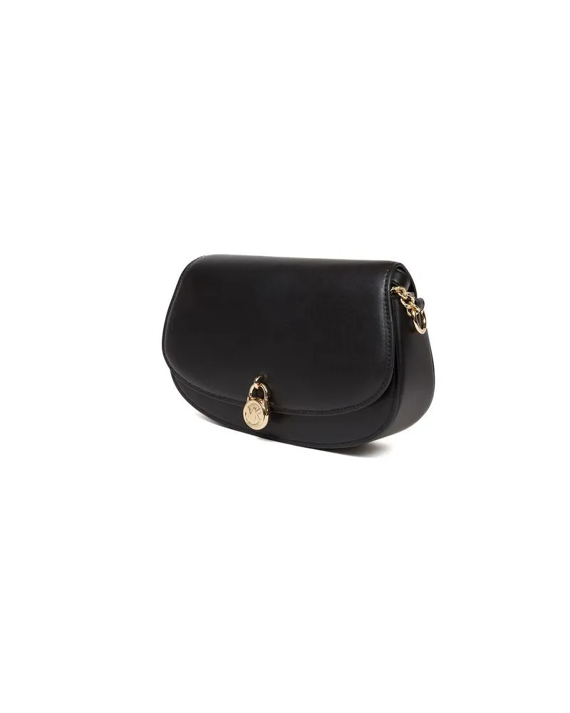 Michael Kors Women's Crossbody Bag Black Leather | Polyurethane Crossbody-bags Black