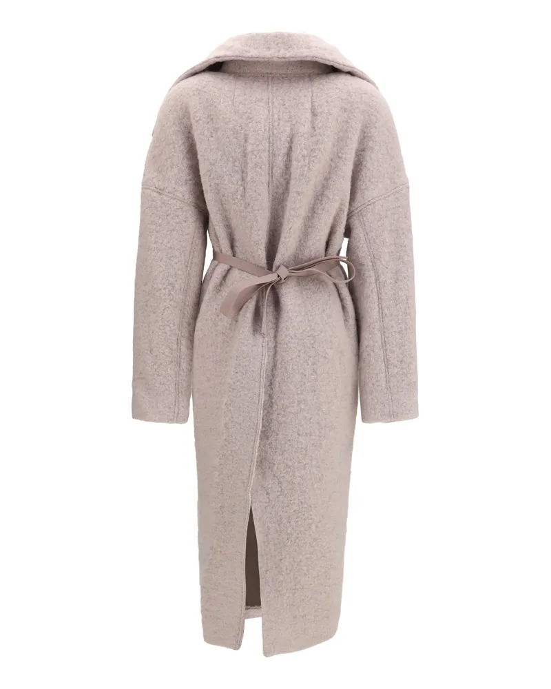 Rick Owens Women's Dracucollar Belted Coat Rose 