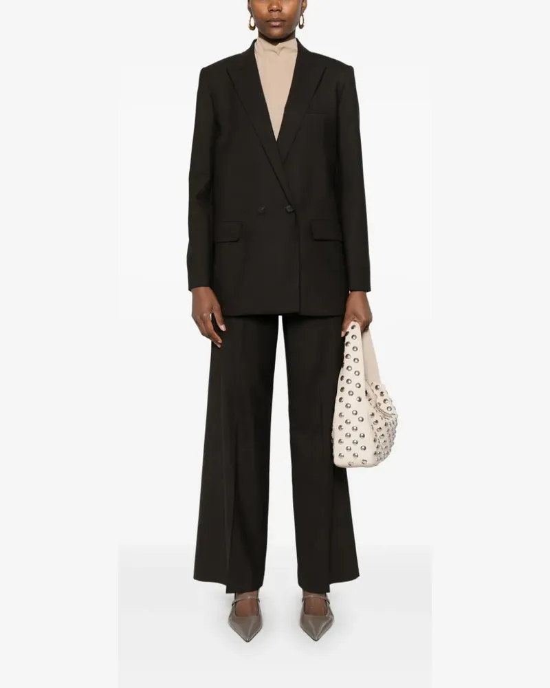 Fabiana Filippi Women's Double-Breasted Blazer Aw24 W Brown