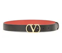 Women's Black Calf Leather Bos Taurus Regular Belt