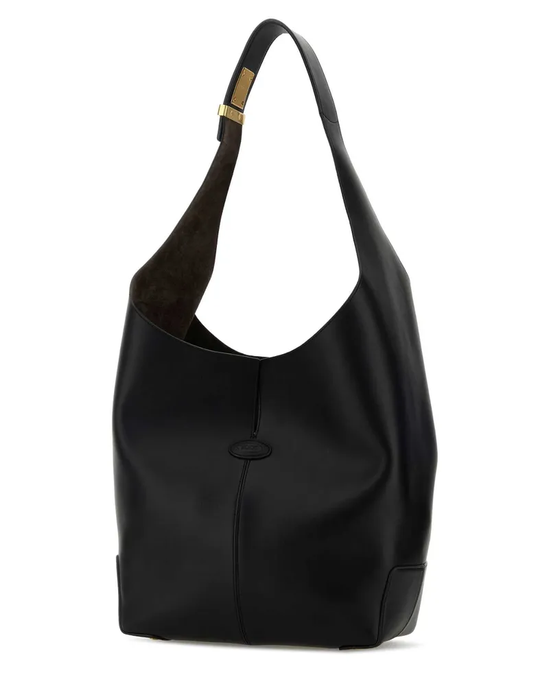 TOD'S Sacca Shoulder Bag — Black Black