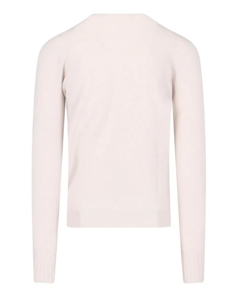 Drumohr  Men's Sweaters White Cashmere White