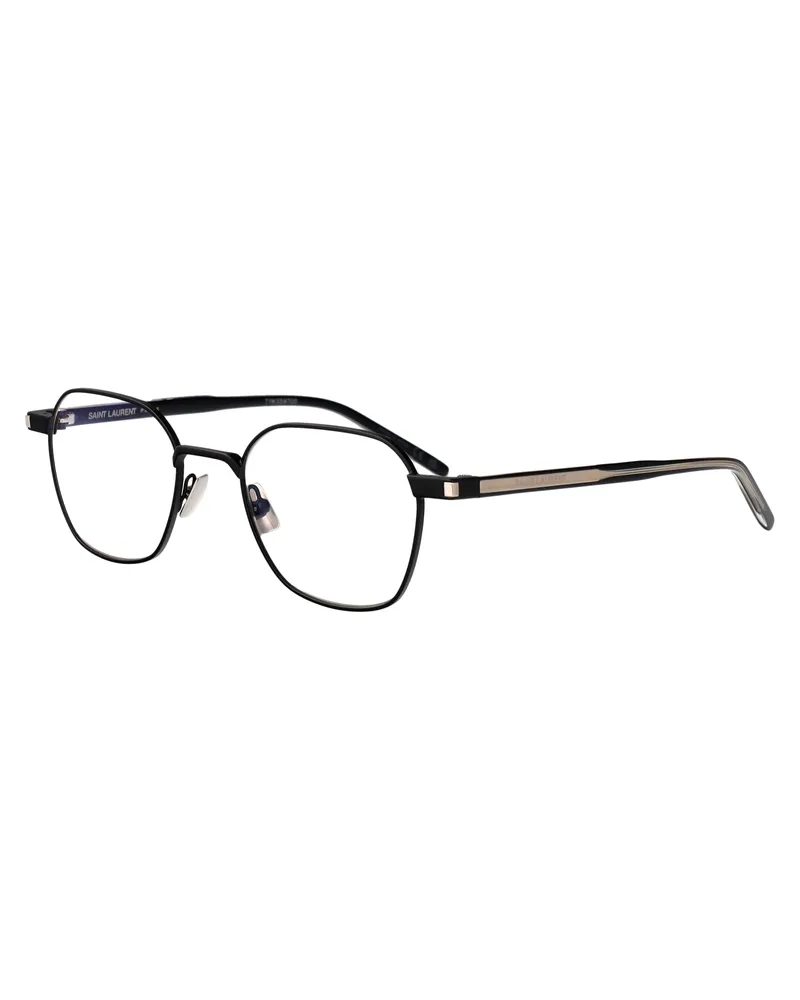 Saint Laurent Unisex Sunglasses Sl883 Black Metal Glasses & Frames Black