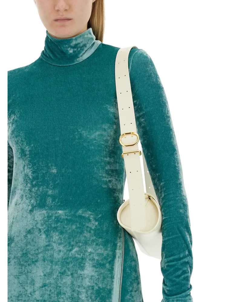Jil Sander Slim-Fit Polyamide Blouse — Blue Blue