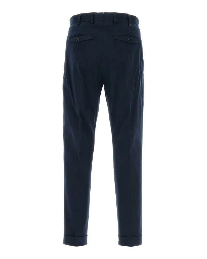 PT TORINO Rebel 1 Pleat Trousers — Navy Navy