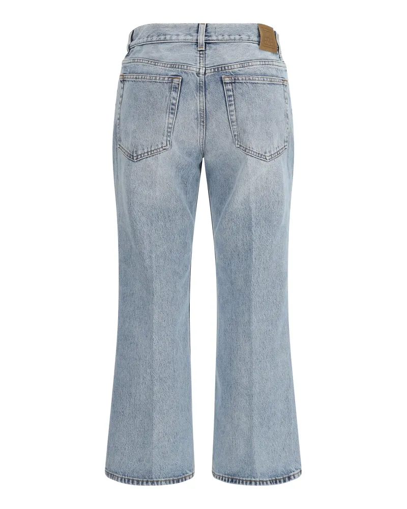 Totême Women's Flared Jeans True Vintage Cotton Blue