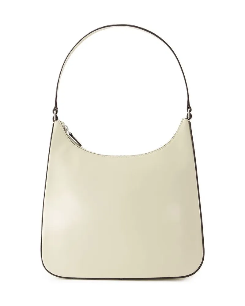 STAUD Women's Alec Shoulder Bag -  Leather Beige Calfskin Shoulder-Hobo-Bags Beige