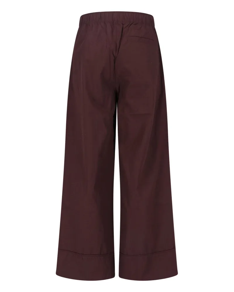 Entire Studios Unisex Trousers Brown Cotton Brown