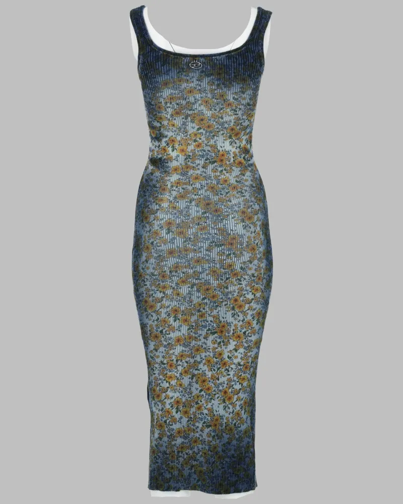 Diesel Egita Midi Dress — Blue Blue
