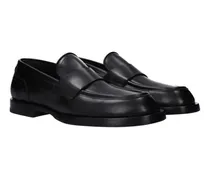 Leather Loafer — Black