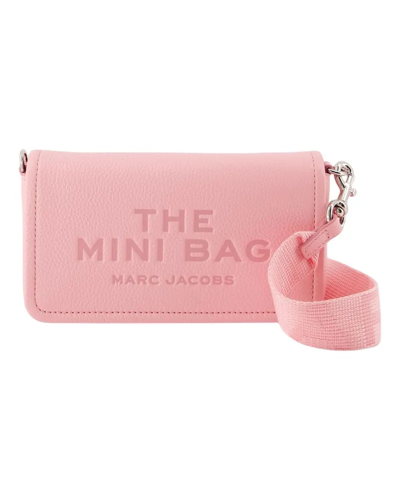 Marc Jacobs Women's The Mini Bag -  Leather Pink Cowhide Crossbodies Pink
