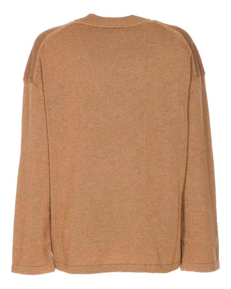 Max Mara Women's Pisano Sweater Camel Wool Camel