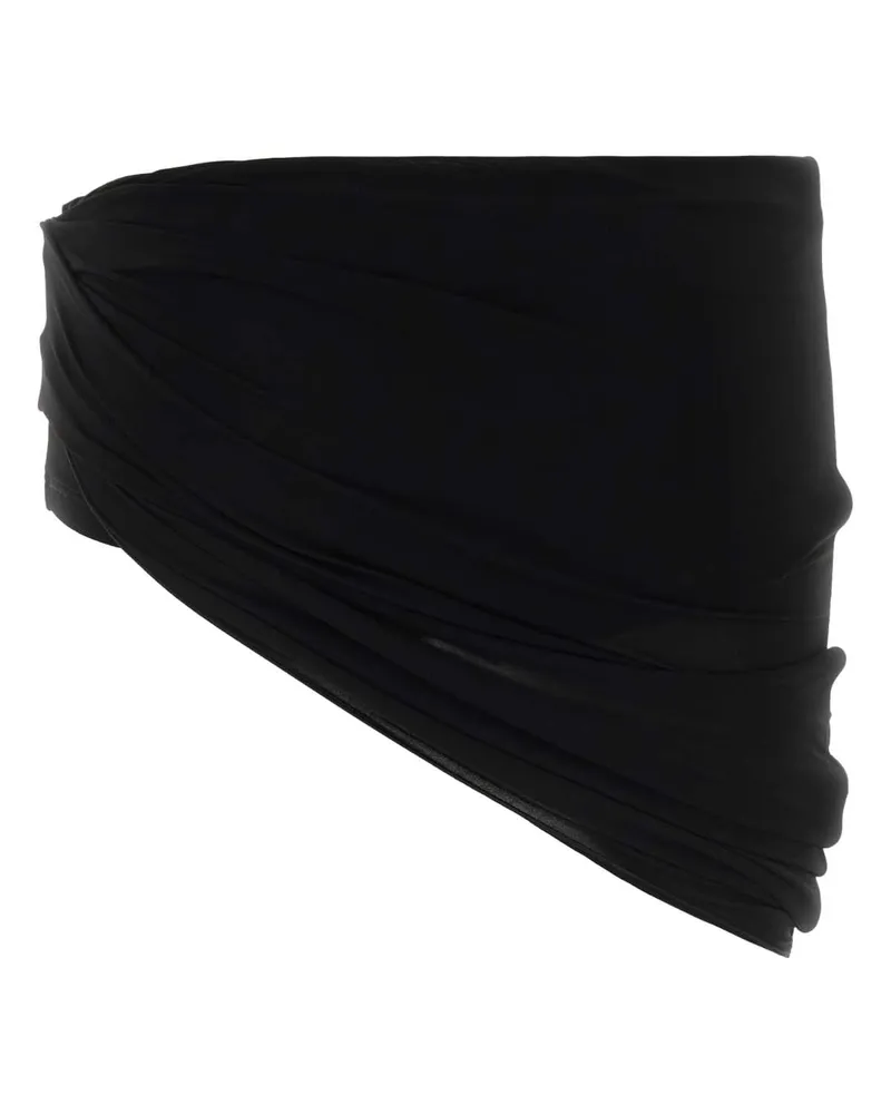 Gucci Women's Bottoms Mini Skirt Black Viscose Elastane Black