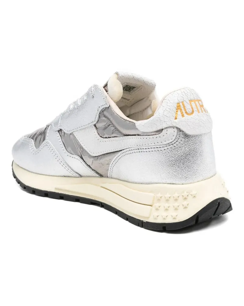 AUTRY Women's Reelwind Low Sneakers Silver Shoes Silver