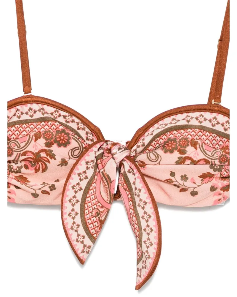 Zimmermann Aster Bikini — Pink Pink