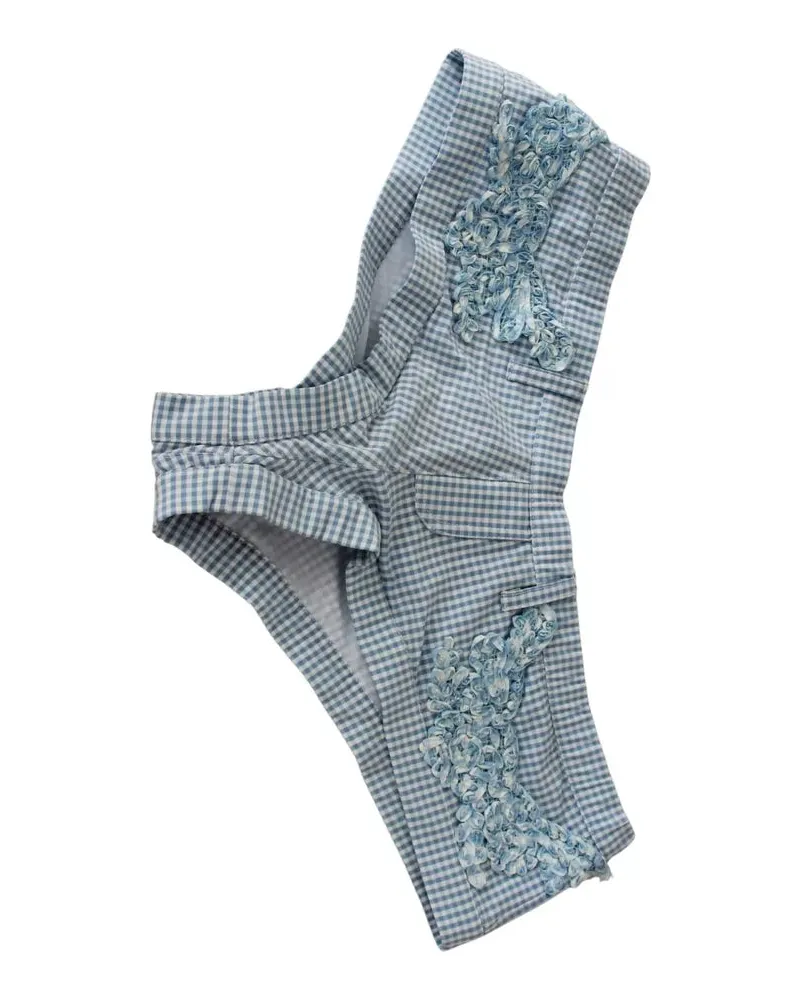Ermanno Scervino Women's Blue Beachwear Bottoms Swimsuit Shorts Blue