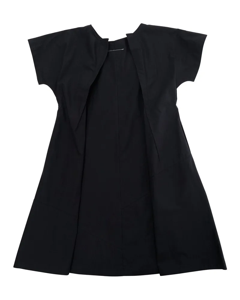 Maison Margiela Girls' Dress Unisex Black Cotton Black