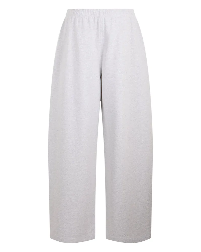 Alexander Wang Relaxed-Fit Cotton Joggers — Gray Gray