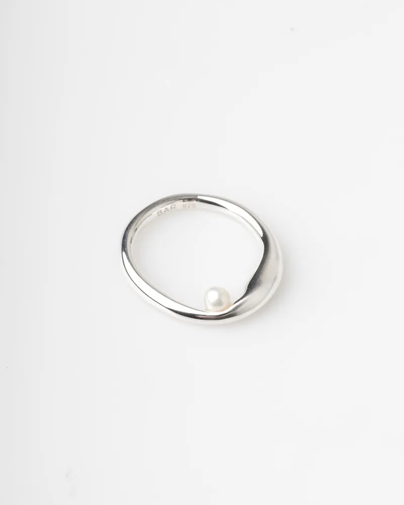 Bar Jewellery Attraverso Ring — Silver Silver