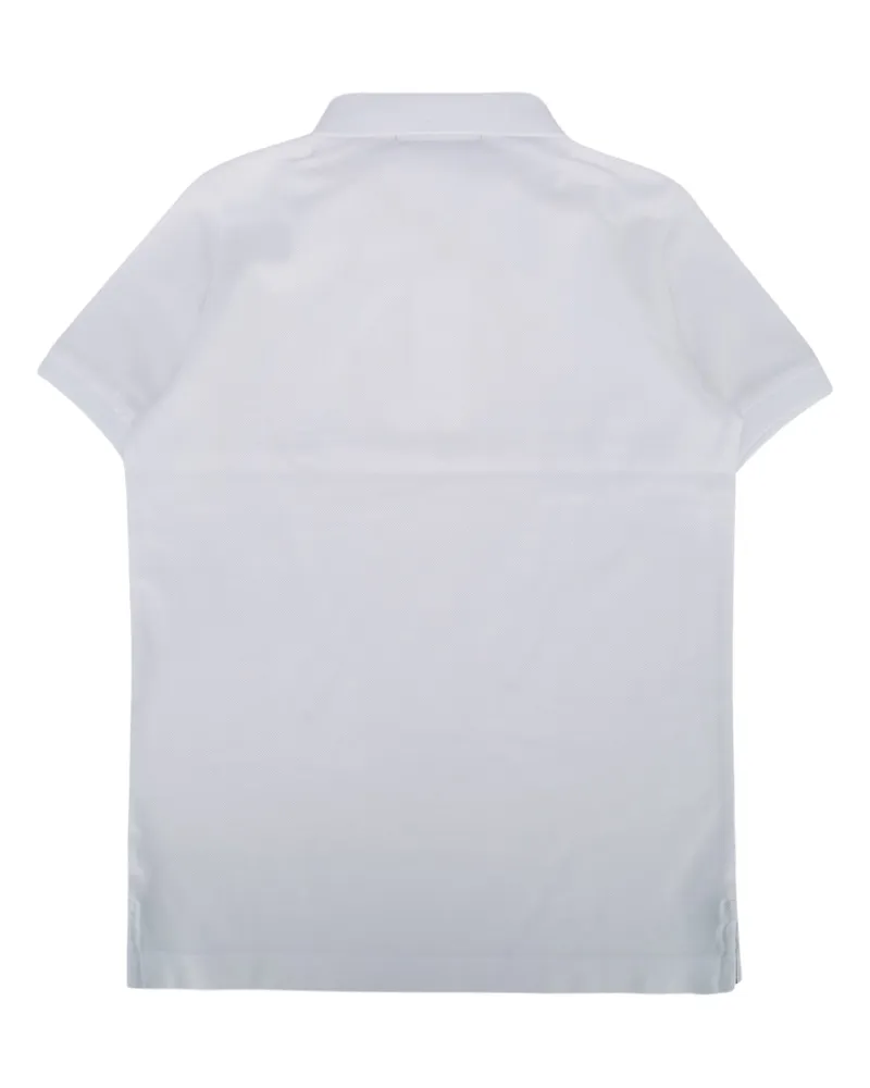 Stone Island Boys' Polo White Elastane Cotton White