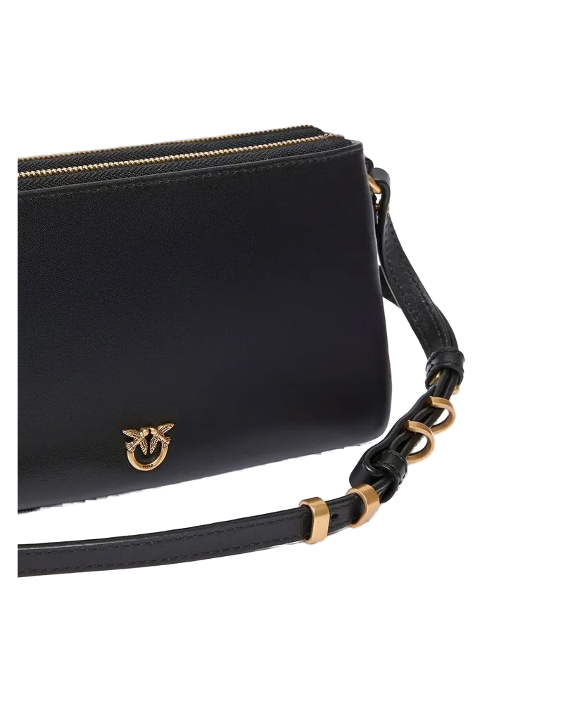 Pinko Crossbody Bag — Black Black