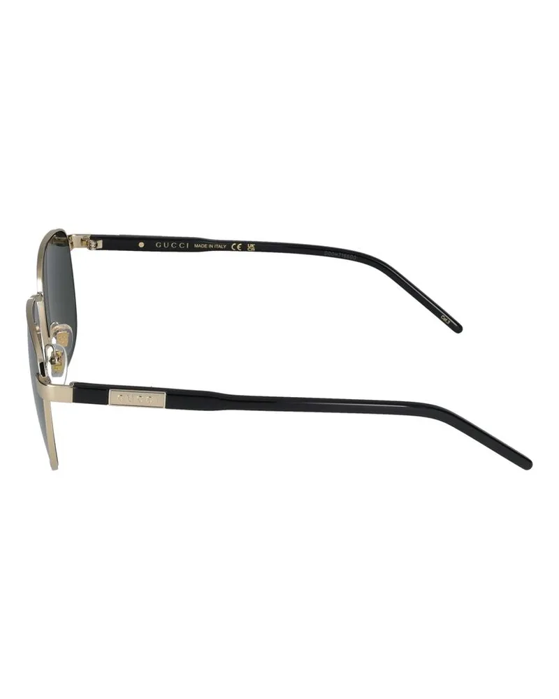 Gucci Men's Gg1799s Sunglasses Gold Metal Gold
