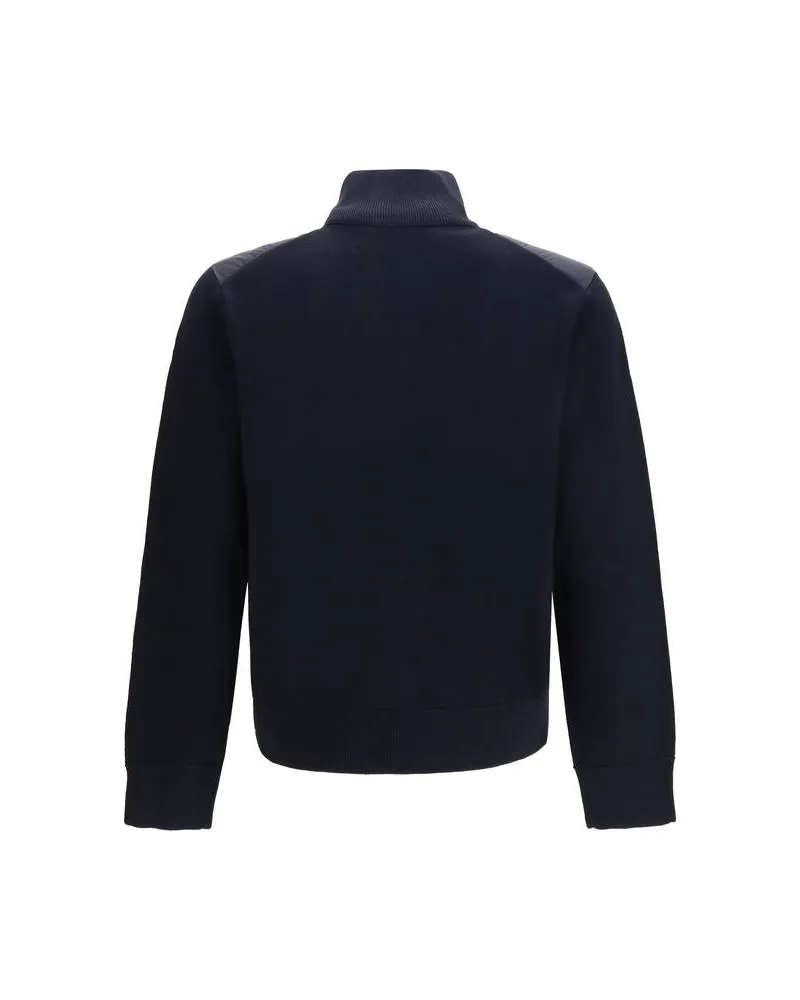 Moncler Men's Blue Goose Down Full-Length Jacket Clothing Blue