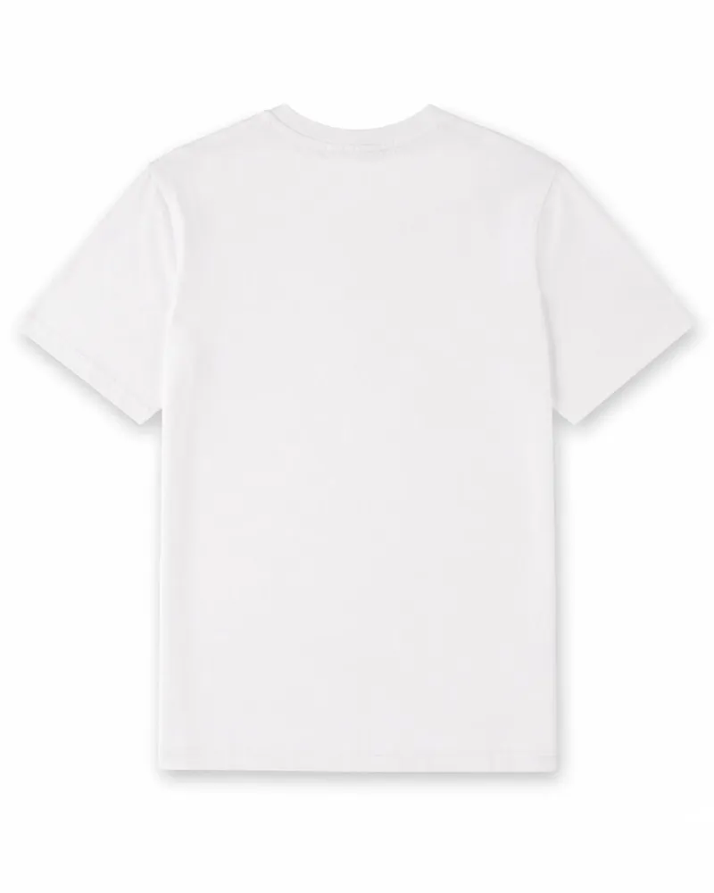 Kitsuné Fox-Head Embroidered T-Shirt — White White