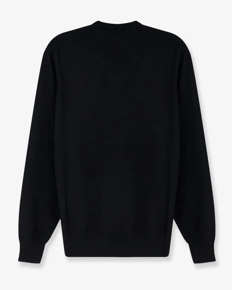 Brunello Cucinelli Men's Cashmere Sweater Black Black
