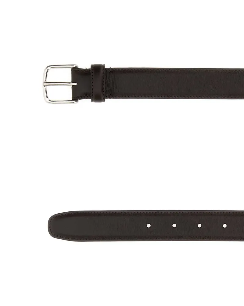 The Row Men's Classic Belt Darkbrownans Cinture Brown