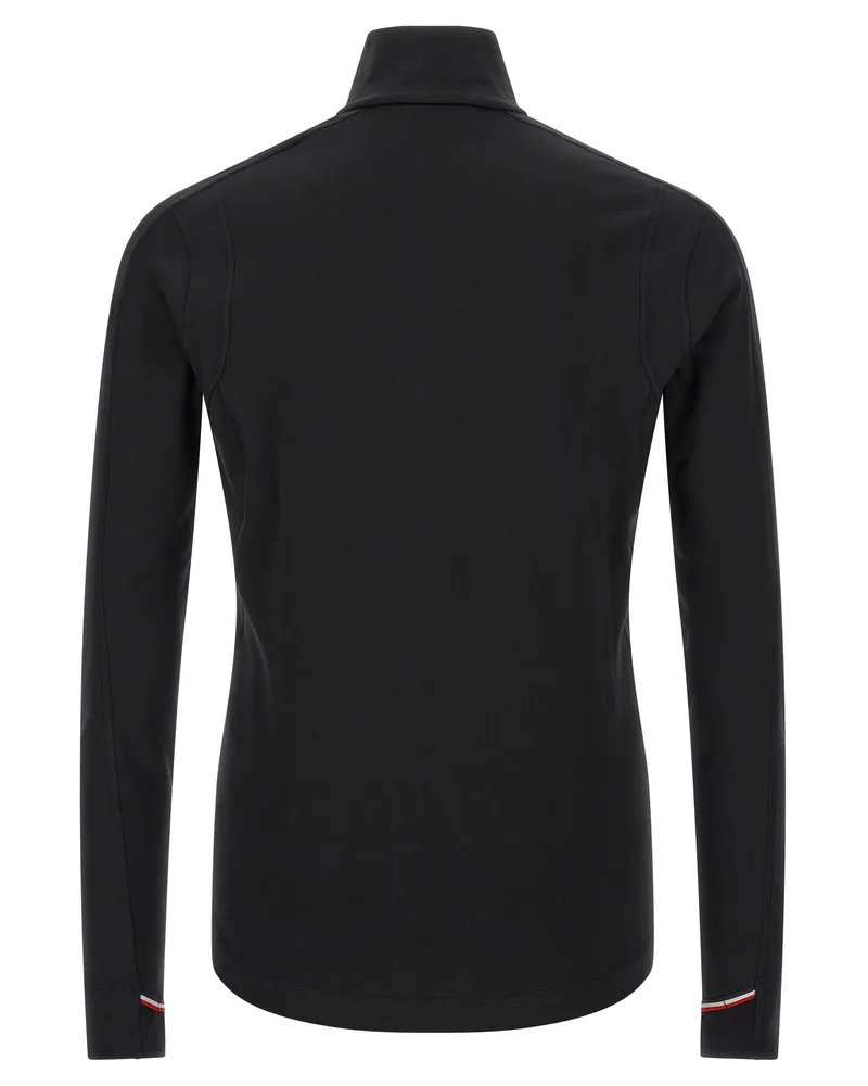 Moncler Polartec® Power Grid Sweatshirt — Black Black