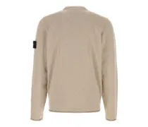Men's Creneck Sweater Beige Garment Polyamide