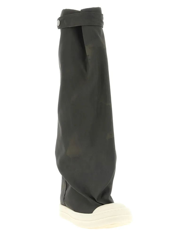DRKSHDW by Rick Owens Elephant Boot — Gray Gray