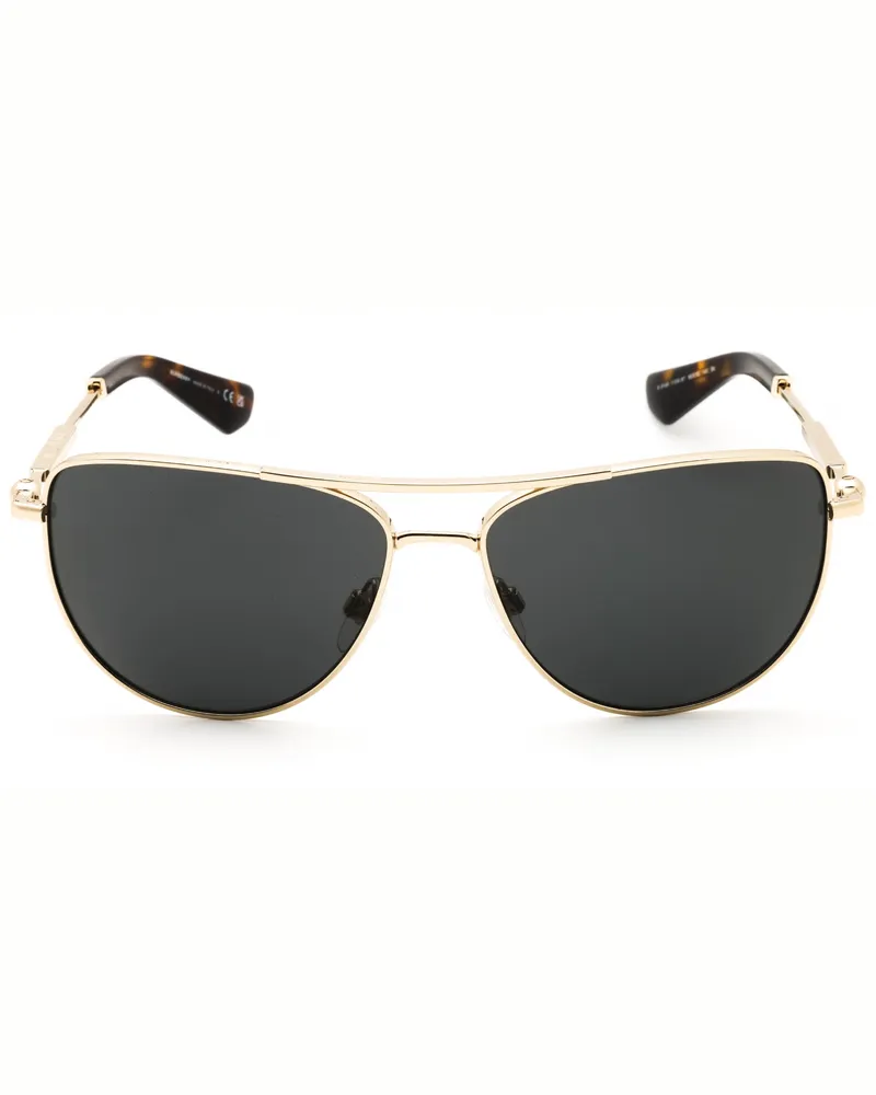 Burberry Women's 0be3149 Sunglasses Gold Gold