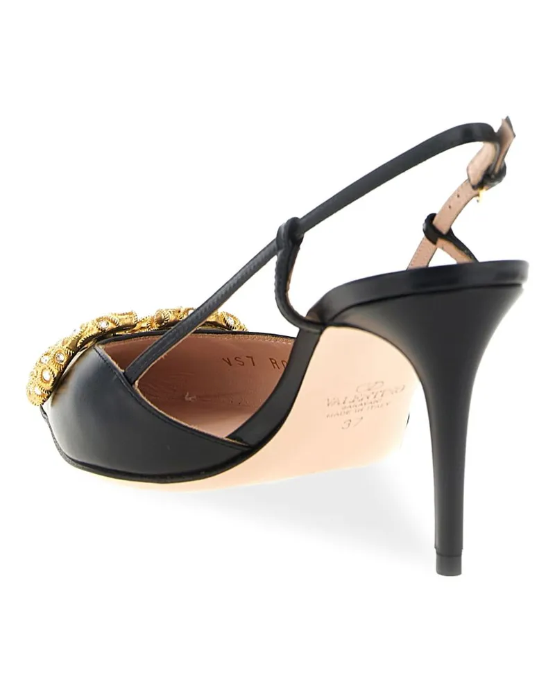 Valentino Garavani Slingback Pump — Black Black
