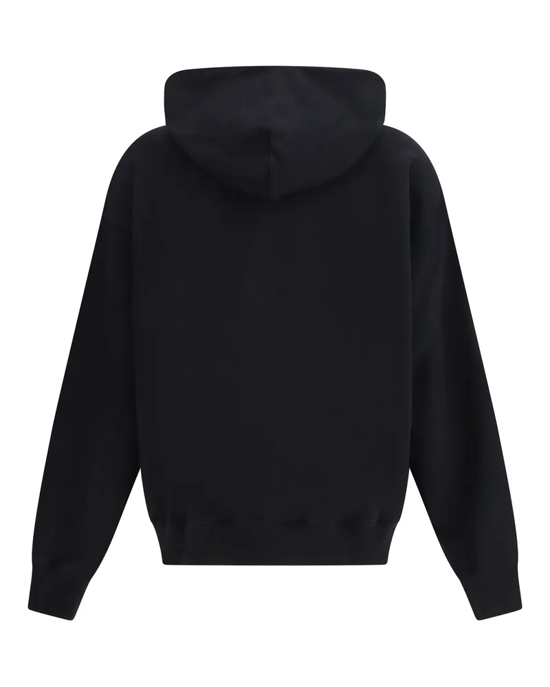 OFF-WHITE Men Hoodie Skate Black Cotton Sweatshirts Sweater Black