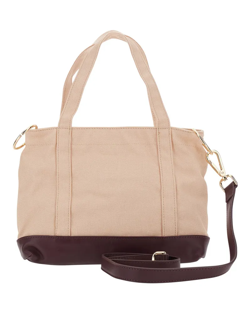Chloé Woody Shoulder Bag — Beige Beige