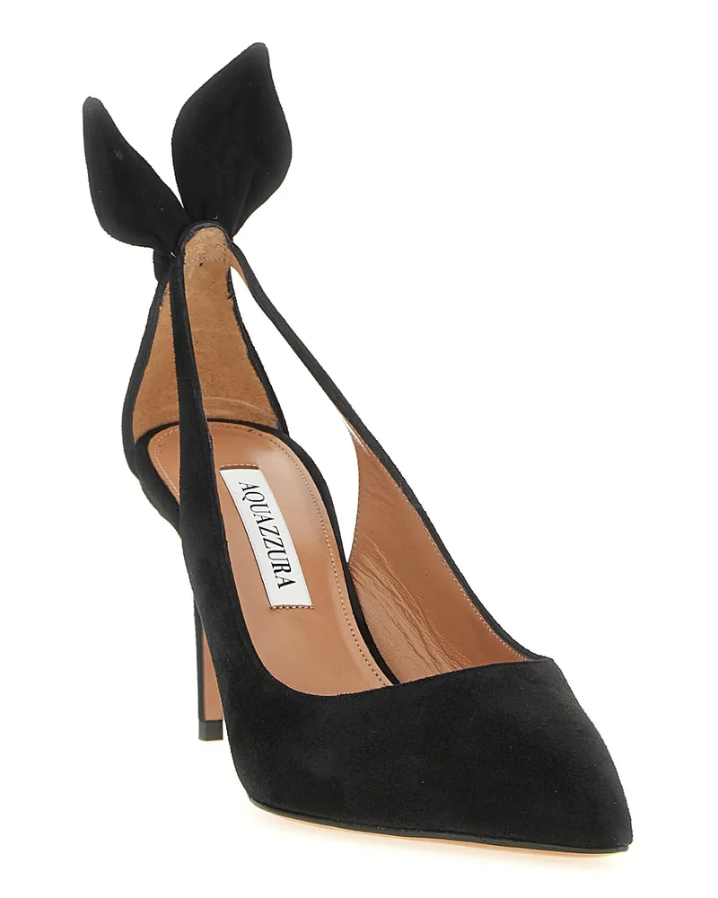 Aquazzura Women's Black Calfskin High Heel Pumps Black