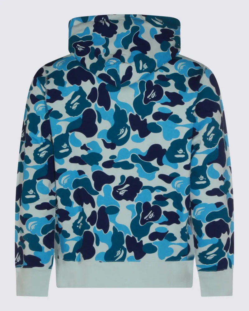 BAPE Men's Sweaters _100 % Co Blue