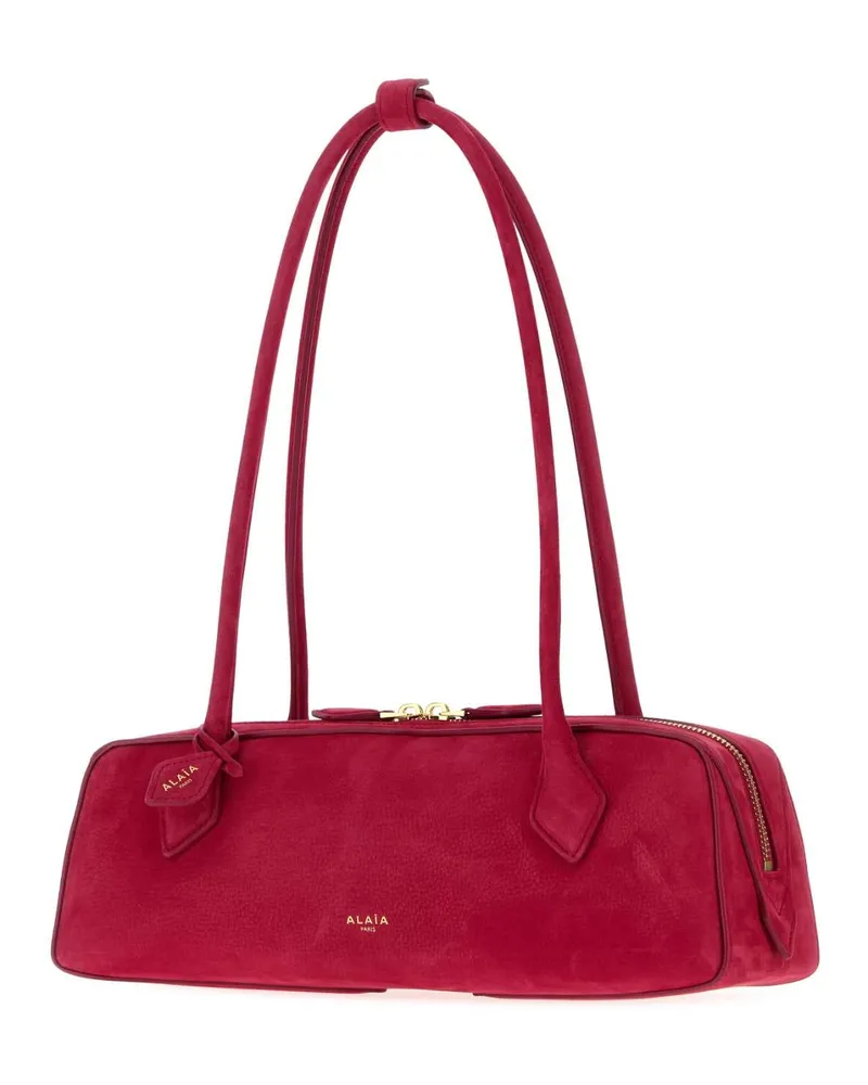 Alaïa Le Teckel Shoulder Bag — Red Red