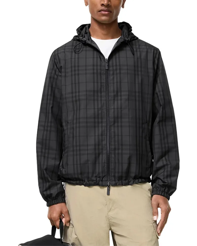 Burberry Newport Jacket — Gray Gray