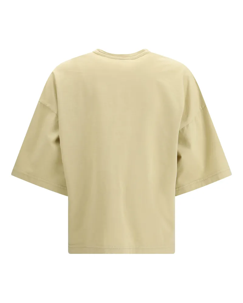 forte_forte Organic Cotton T-Shirt — Beige Beige