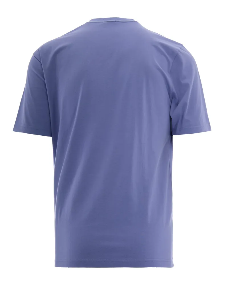 HUGO BOSS Logo-Graphic T-Shirt — Blue 