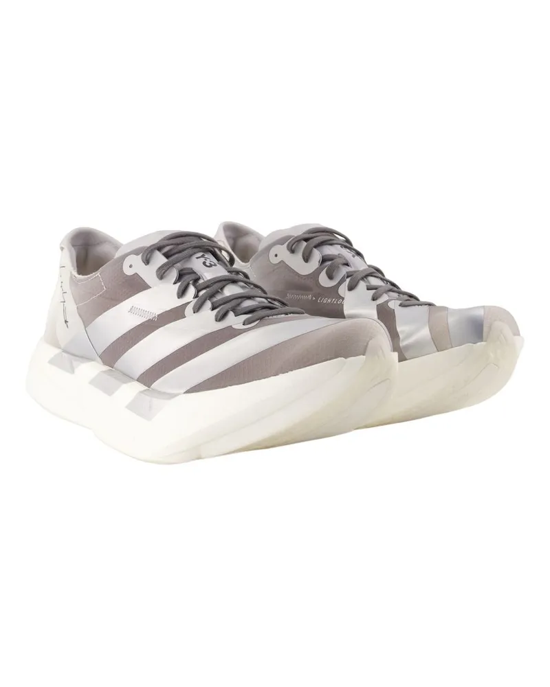 Y-3 Unisex Adios Pro 4 Trainers -  Synthetic Grey Shoes Sneakers Gray