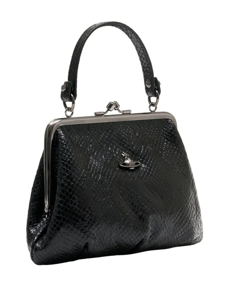 Vivienne Westwood Women's Quilted Calfskin Clutch Black Black
