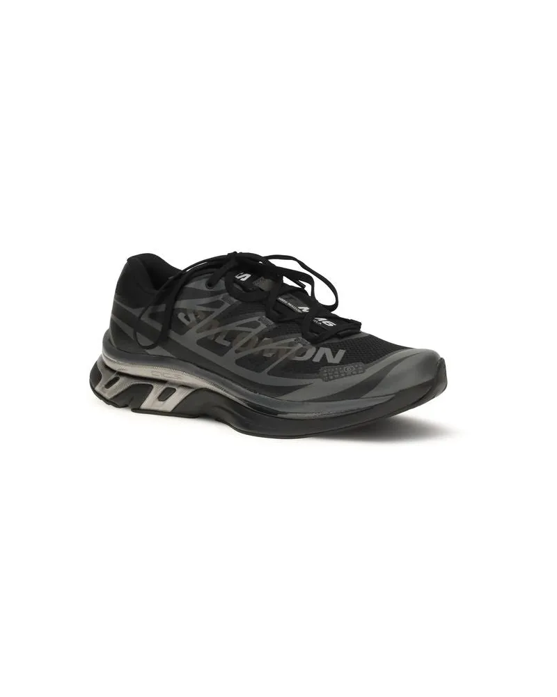 Maison Margiela Women's Black Polyamide Athletic Sneakers Black