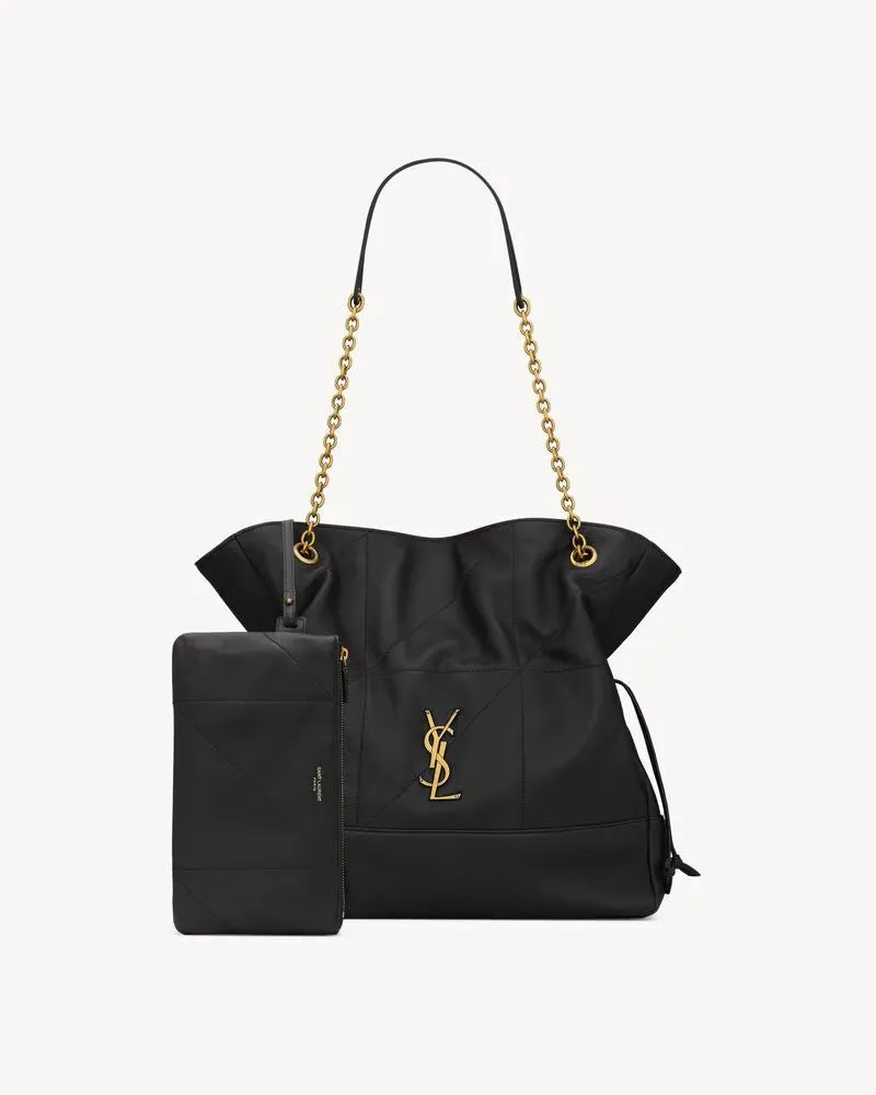 Saint Laurent Unisex Sac Sl H26 Noir Black